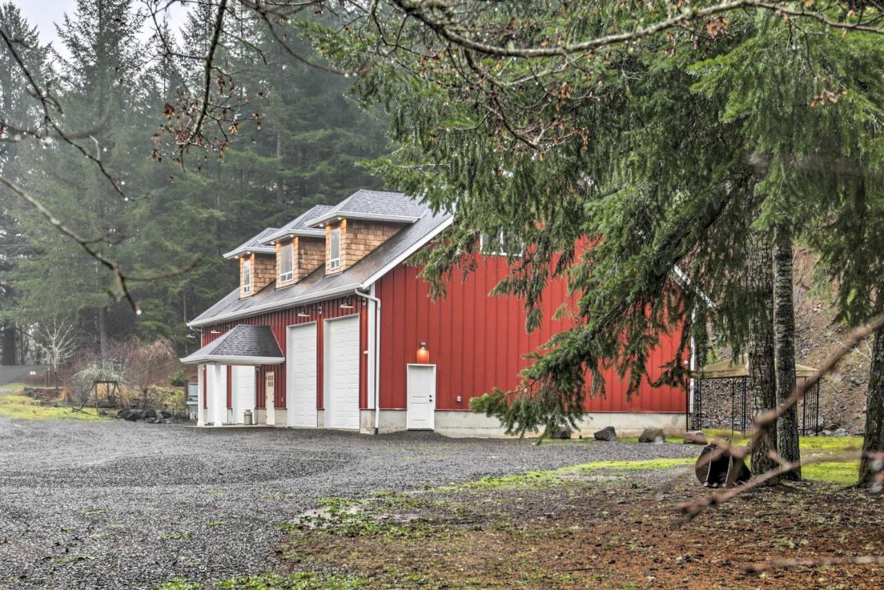 Chic Farmhouse With Creek In Heart Of Wine Country! マクミンヴィル エクステリア 写真